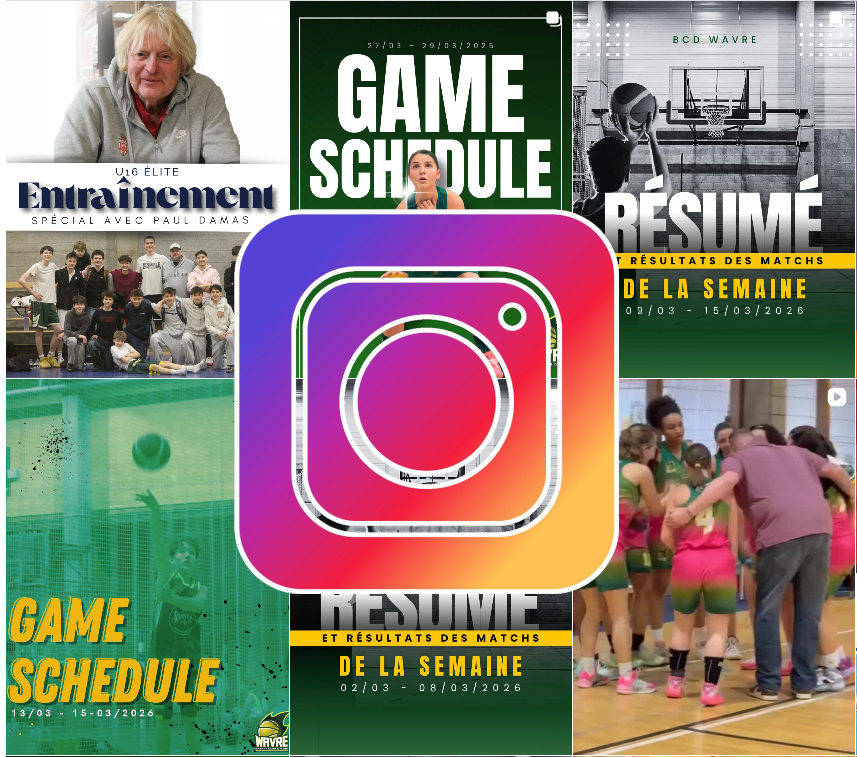 WAVRE BASKET sur instagram